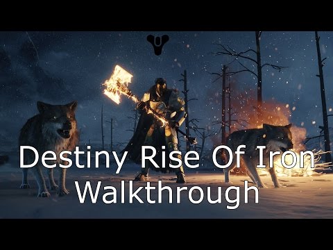 Destiny Rise Of Iron Walkthrough Part 4 - The Iron Tomb