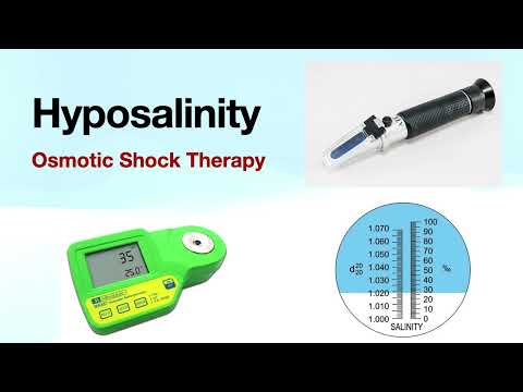 Hyposalinity - Osmotic Shock Therapy