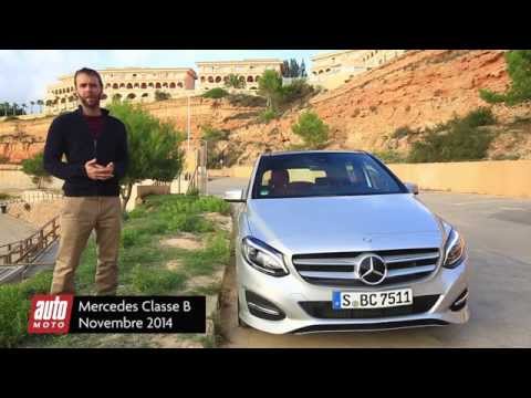 Mercedes Classe B restylé : essai complet