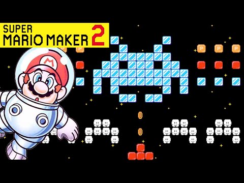 Super Mario Maker 2: Space Invaders Showcase