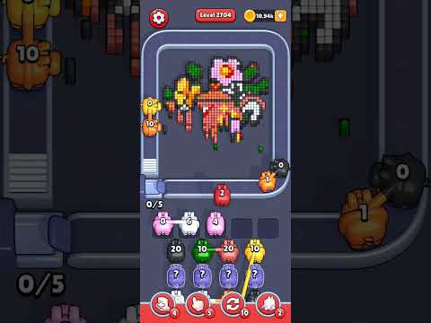 Pixel Flow Level 2704 Walkthrough