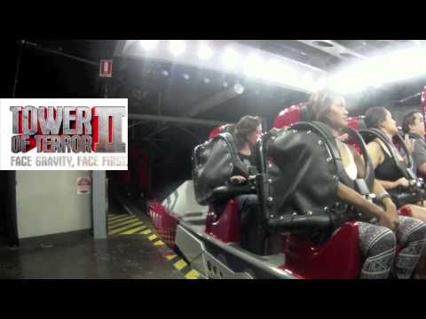 Tower of Terror 2 - ACTUAL RIDE!!! - Dreamworld Australia