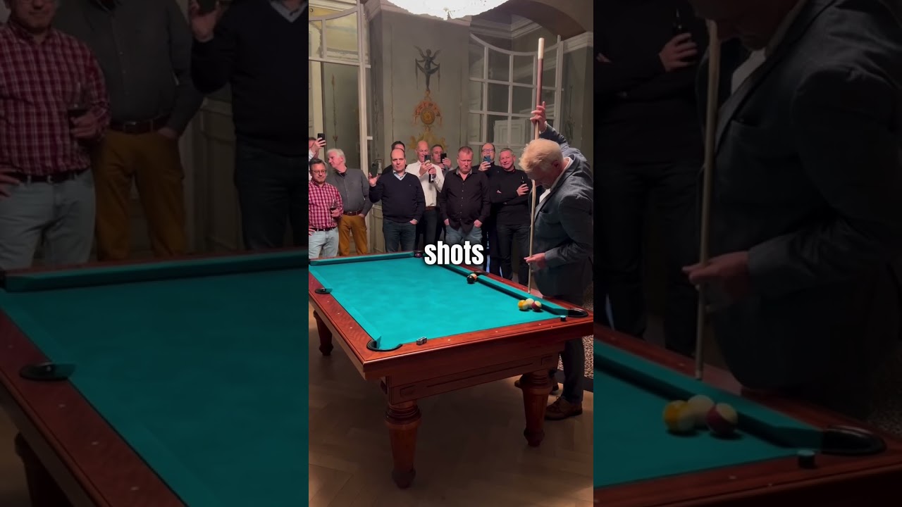 Craziest Billiard Shot Ever 🎱(@ralph_g._eckert)