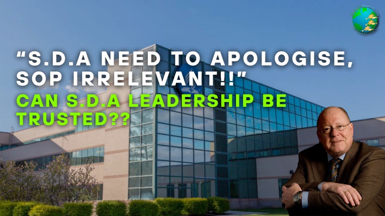 Bruinsma: “S.D.A Need to apologise to Catholics, SOP irrelevant!” Can S.D.A Leadership be Trusted?