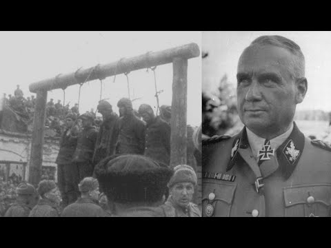 The Execution Of The RUTHLESS Einsatzgruppe Commander - Friedrich Jeckeln