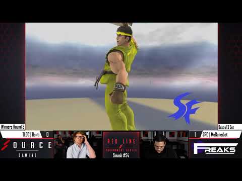 Red Line Smash 54 - TLOC | Denti (Luigi) Vs. SRC | McBenedict (Ryu)