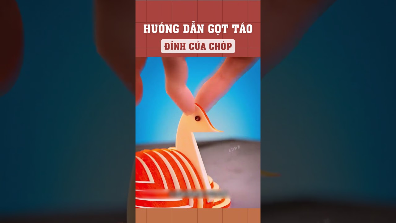 Hướng dẫn cắt táo đỉnh của chóp