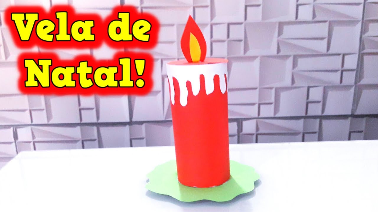 Vela de Natal - 😍  - Atividade de Natal para Educação Infantil - #explicandoumpoucomais