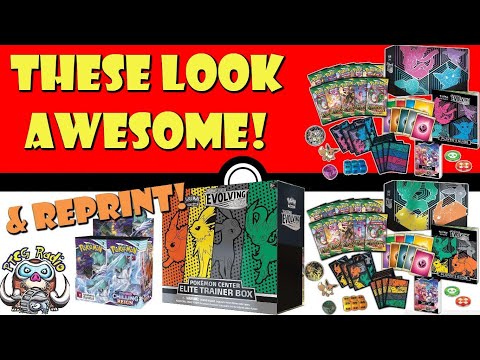 Evolving Skies Pokémon Center ETBs Look Amazing! & Chilling Reign Reprint Coming! (Pokémon TCG News)