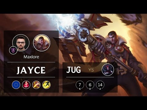 Jayce Jungle vs Elise - EUW Master Patch 9.14