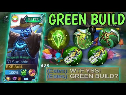 YI SUN SHIN GREEN LANTERN BUILD | ENEMY LAUGHT AT MY BUILD | TOP GLOBAL YI SUN SHIN | PRO YSS