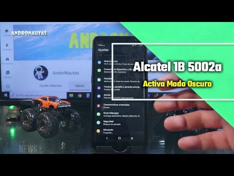 Alcatel 1B 5002A Cambia tu celular al Modo oscuro