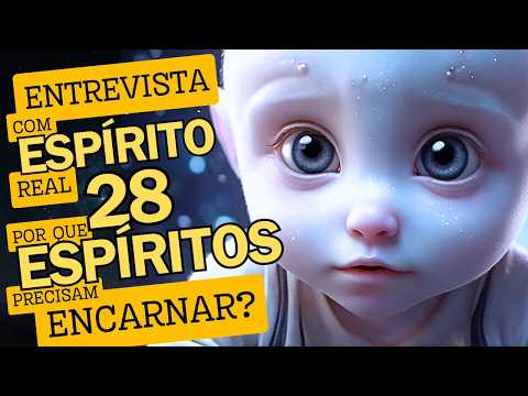 28 - ENTREVISTA REAL COM ESPÍRITO - POR QUE OS ESPÍRITOS TÊM QUE ENCARNAR - POR QUE TEMOS QUE NASCER