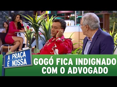 Paulinho Gogó is outraged by his lawyer | A Praça É Nossa (April 27, 2017)
