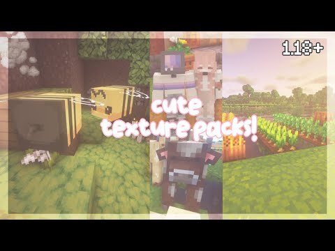 10 cute and aesthetic texture packs minecraft 1.18+ 🍓