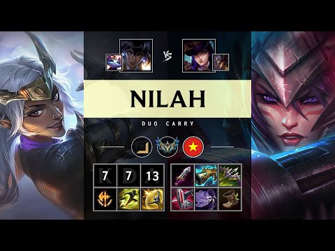 Nilah ADC vs Caitlyn - VN Challenger Patch 25.12