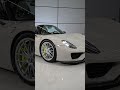 Gray Porsche 918 Spyder Weissach Package