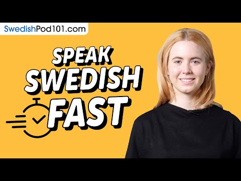 How to Speak Swedish FAST and Understand Natives