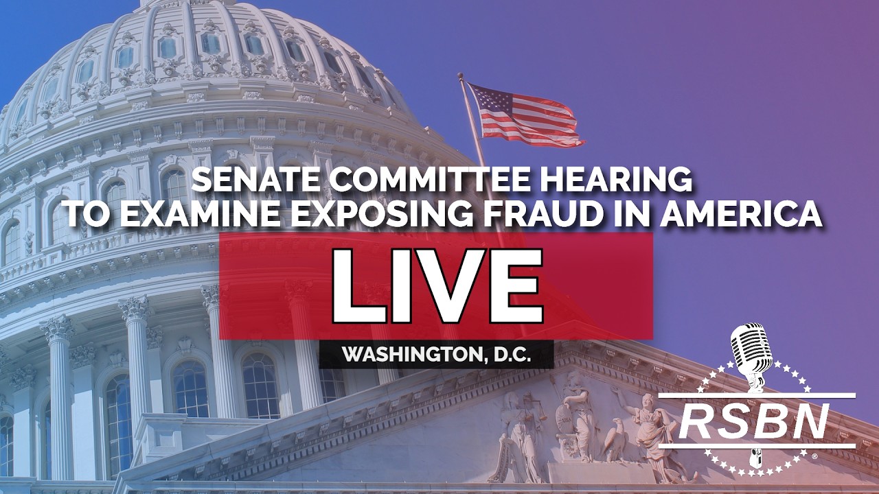 LIVE: Senate Committee Hearing to Examine Exposing Fraud in America - 7/15/26