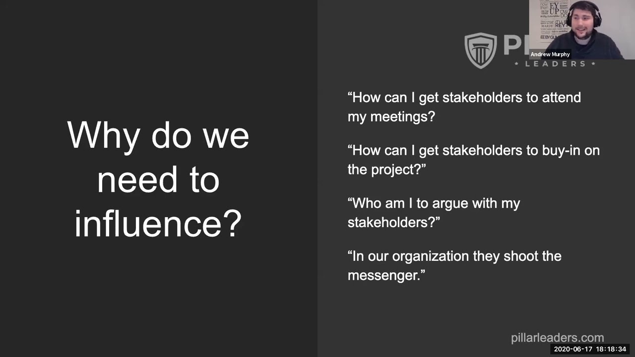 Influencing Business Stakeholders with Andrew Murphy