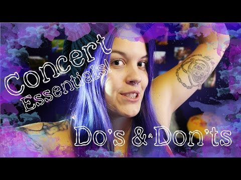 Konzert Do's & Don'ts I Tipps für Konzerte, was nervt...
