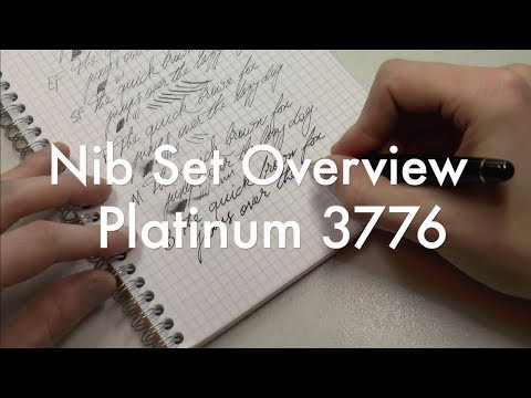 Platinum all the nibs overview