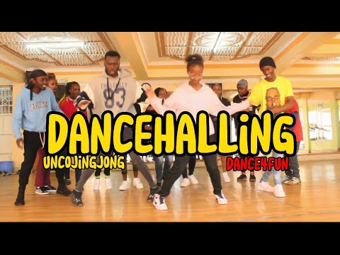 DANCEHALLING - Unco jingjong ft Dance4fun Academy Kenya🇰🇪  (official dance video)