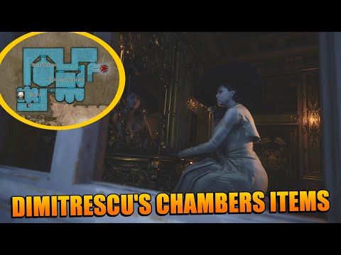 Resident Evil 8 Village Dimitrescu's Chambers Items & Hall of Ablution Items | All Missing Items RE8