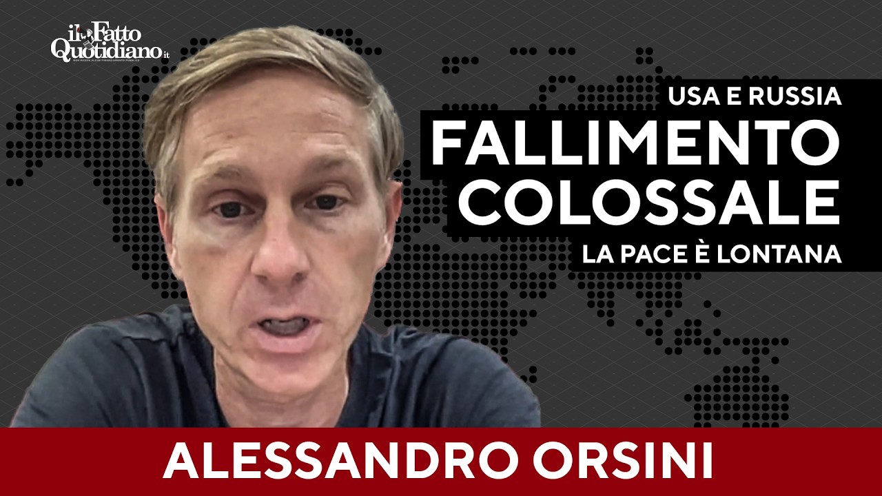 Orsini: “Trump non sta facendo nulla di concreto per fermare la guerra”