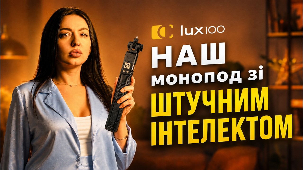 Штатив з AI, який слідкує за ВАШИМ РУХОМ 