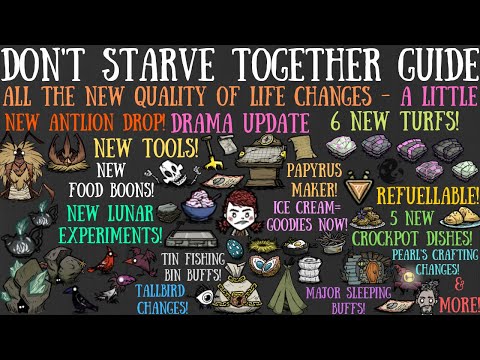 Every NEW Quality of Life Change! A Little Drama Update! - Don't Starve Together Guide