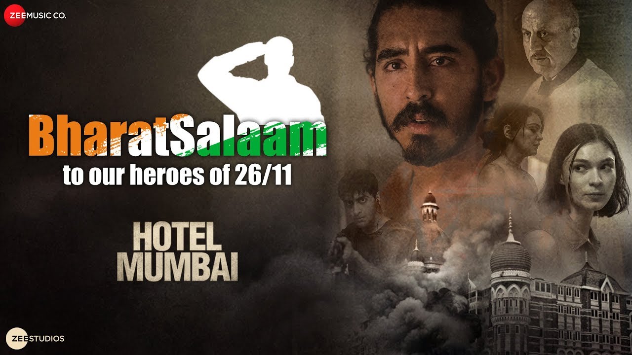 Bharat Salaam Lyrics  | Hotel Mumbai | Dev Patel, Armie Hammer | B Praak, Sunidhi Chauhan | Mithoon Sharma, Godswill Mergulhao
