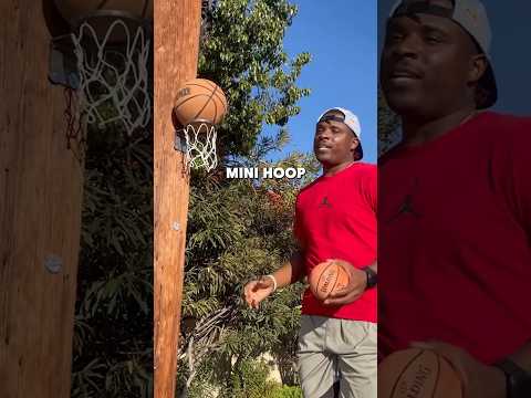 The Impossible Mini Hoop?! 😳🏀