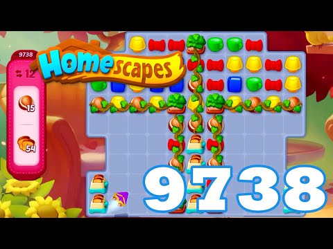 Homescapes Level 9738 HD 3 - match puzzle game | Gameplay Walkthrough | android | GameGo Game | IOS
