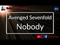 Avenged Sevenfold - Nobody (Karaoke)