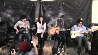 We Are The In Crowd - We Need A Break ( Live Acoustic) At The GK Bazaar (HD)
