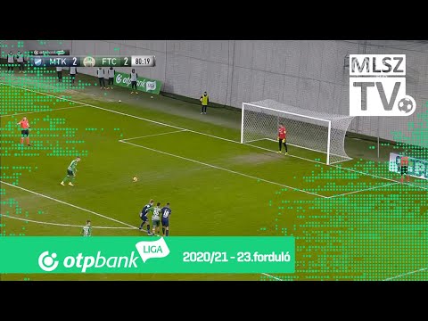 MTK Budapest – Ferencvárosi TC | 2-2 | (0-2) | OTP Bank Liga | 23. forduló | MLSZTV