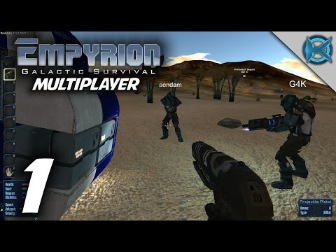 Empyrion Galactic Survival Multiplayer Gameplay (S-1) -Ep. 1- "OMG Multiplayer"