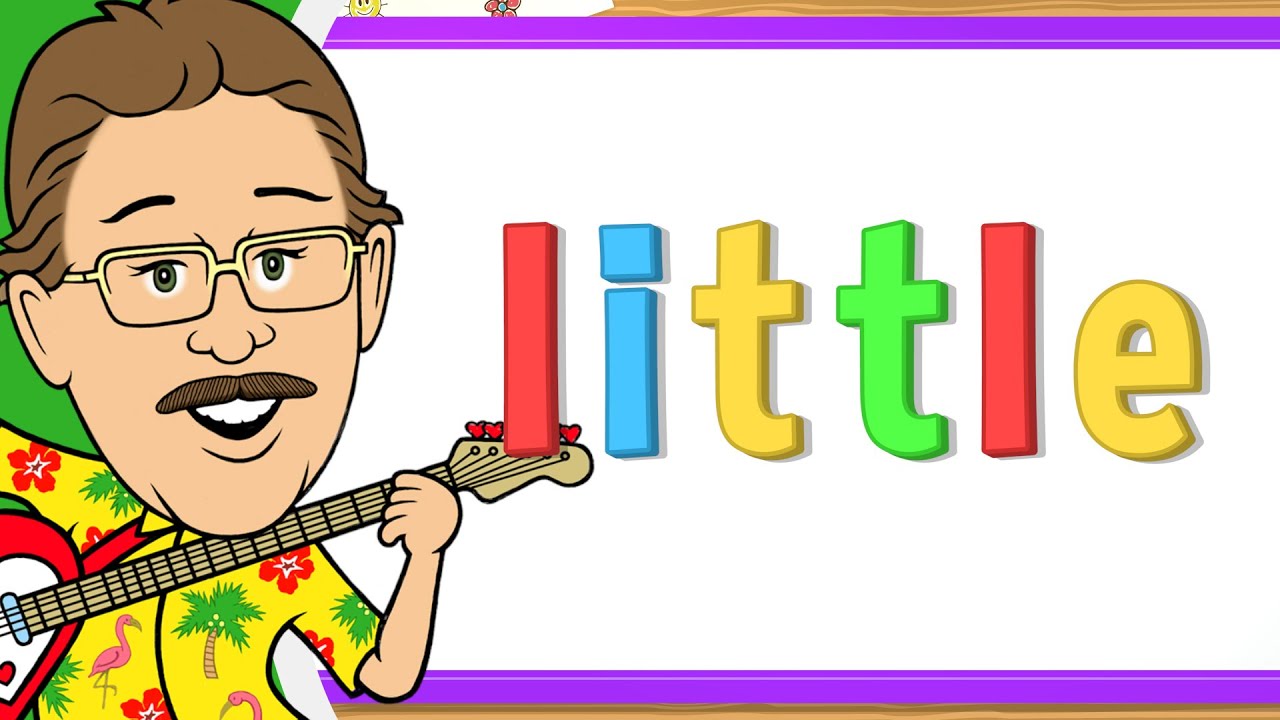 I Love Learning Sight Words | Little | Jack Hartmann Sight Words