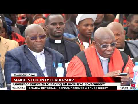 Makueni county leadership | Mutula Kilonzo commits to having an all inclusive government