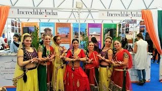 Bollywood dance Aishanti company alla Borsa Mediterranea del Turismo Archeologico 2015.