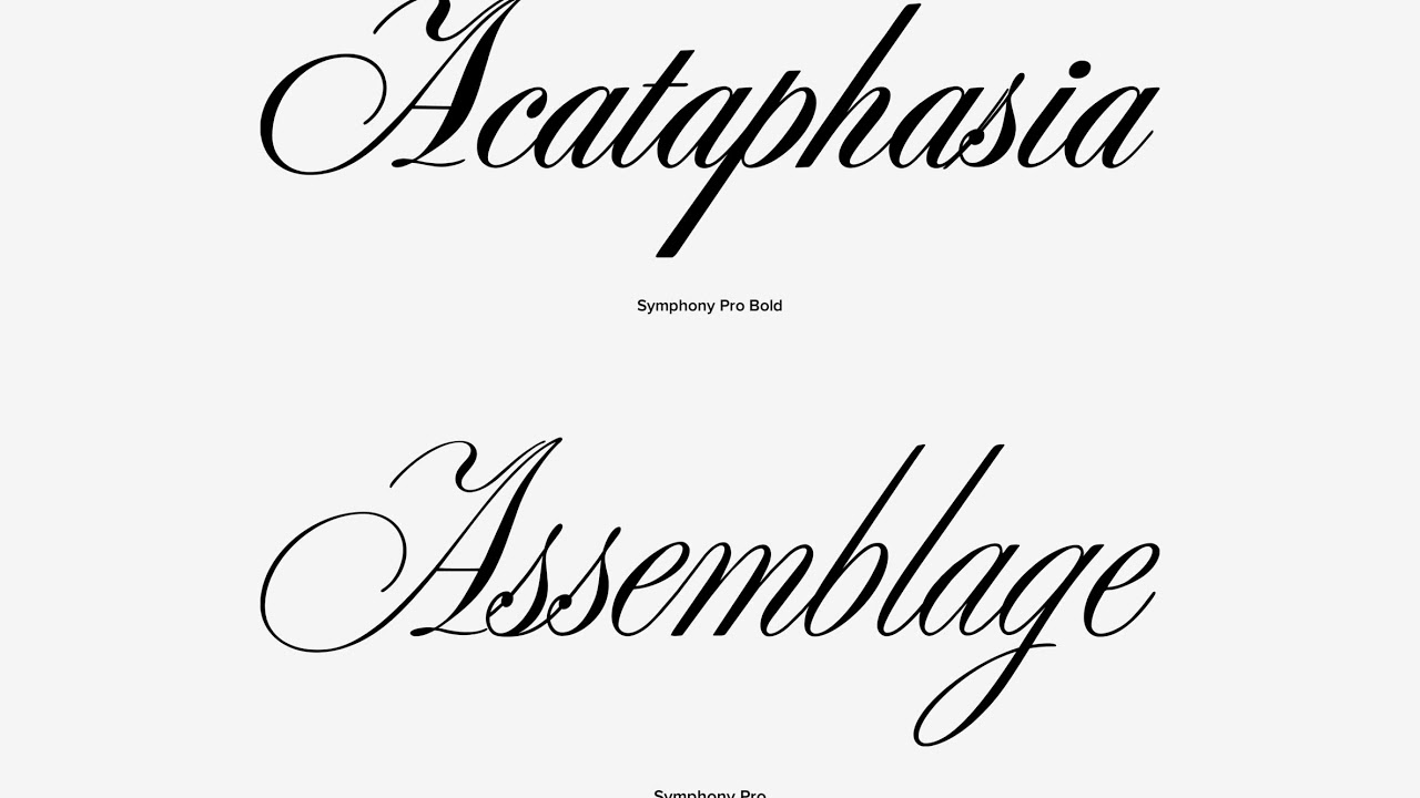 Symphony Pro Font Download