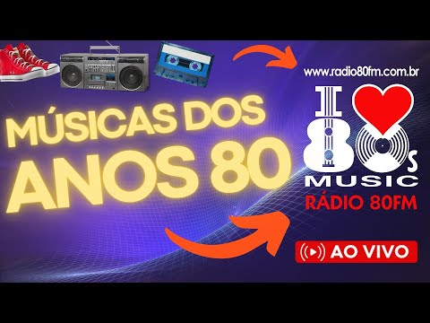 Programação Rádio 80FM  ao-vivo - 24hs o melhor das Rádios dos anos 80 - Rafael Dutra-noite 25/02/25