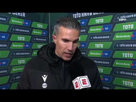 Van Persie na bekeruitschakeling: "We hebben terecht verloren" |Quick Boys - Heerenveen 3-2 |#QUIHEE