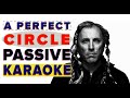 A perfect circle - Passive Karaoke 