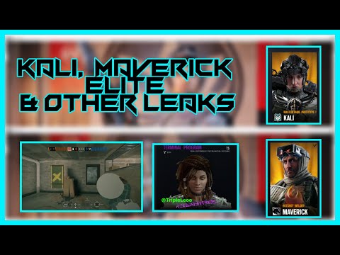 R6 LEAKS | KALI AND MAVERICK ELITE SKINS AND OTHER UNIFORMS AND GUN SKINS | NEW CHRISTMAS EVENT!