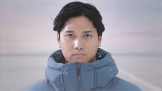 大谷翔平選手、まっすぐな眼差しでメッセージ「極めつづけたものだけがプロになれる」　DUNLOP新CM