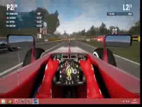 formula 1 2012 gp Italia LOTTA FINO ALLA FINE