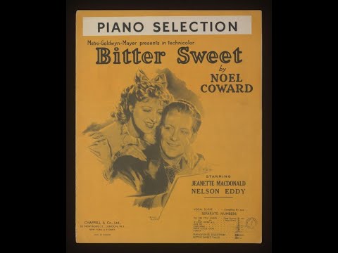 NOEL COWARD Bitter Sweet -  operetta selections (arr H M Higgs - 1929) THEMODIST L30430
