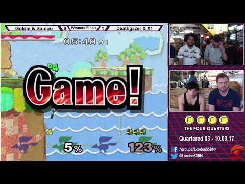 Quartered 3 - Goldie & Samuu vs Deathgazer & X1 - Doubles - Winners Finals